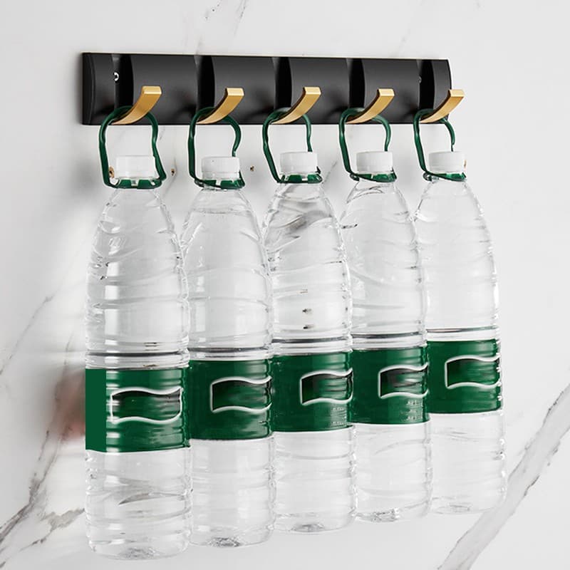 Wall Mounted Coat Rack with 5 Smart, Foldable Hooks - image 2