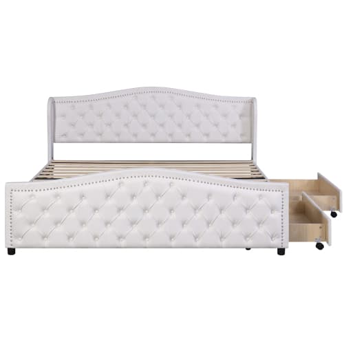 Chic Bed & Hidden Storage - image 1