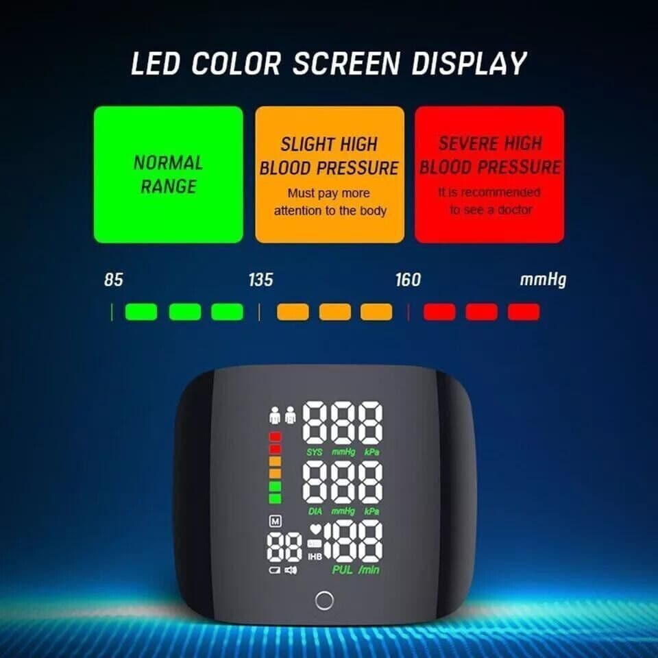 Digital Blood Pressure Monitor with Automated Cuff Readings - image 1