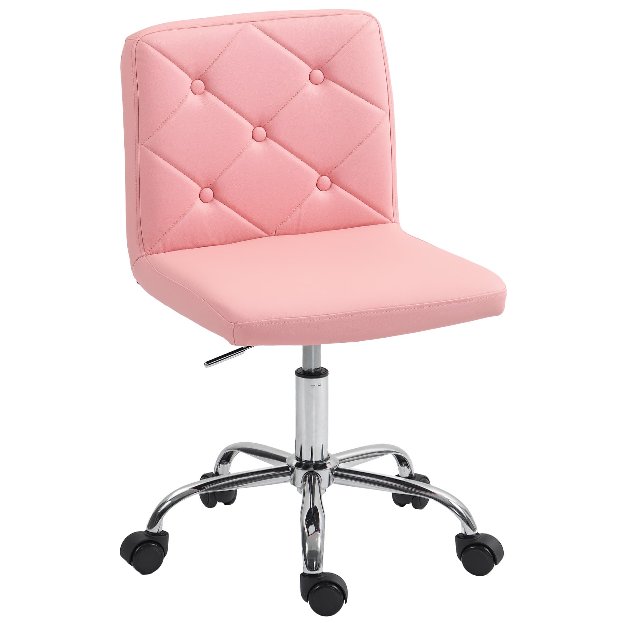 A Pink Swivel Chair for the Vanity, Bedroom Desk, or Home Study