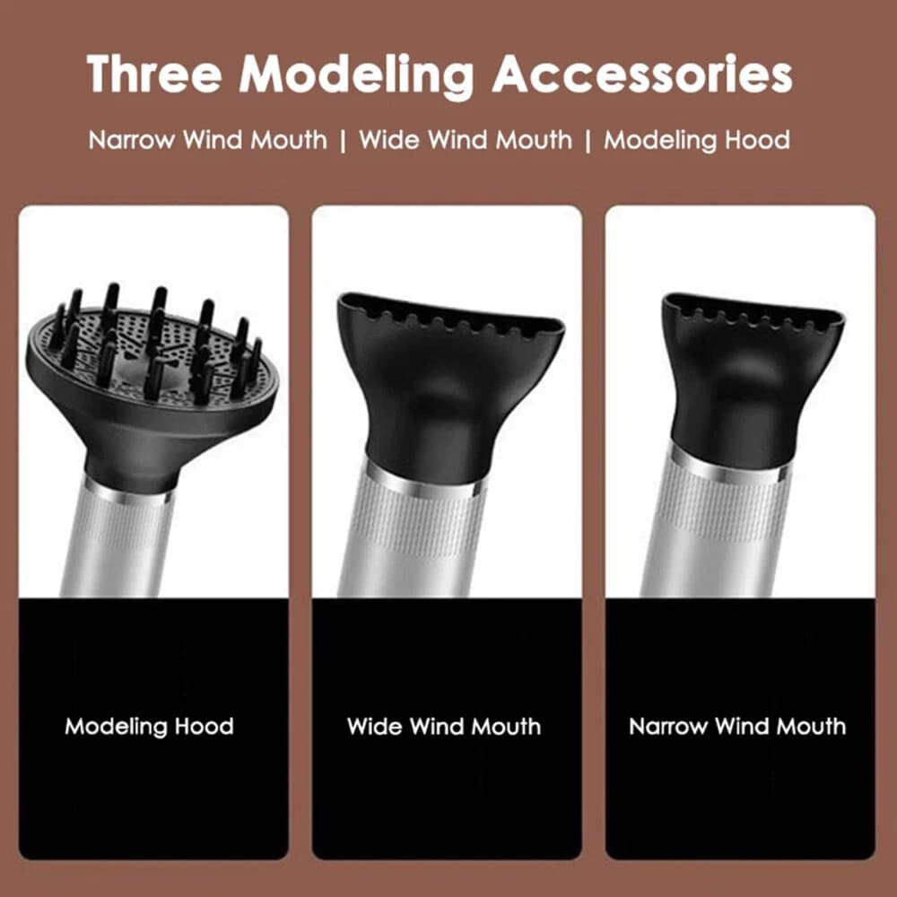 3-in-1 Professional Style Hair Dryer With Nozzle Concentrator - image 2