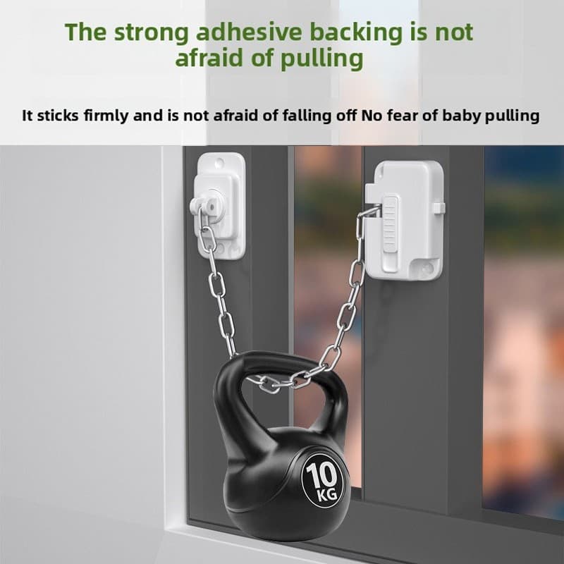 Adjustable Window Restrictor for Child & Pet Safety - image 8