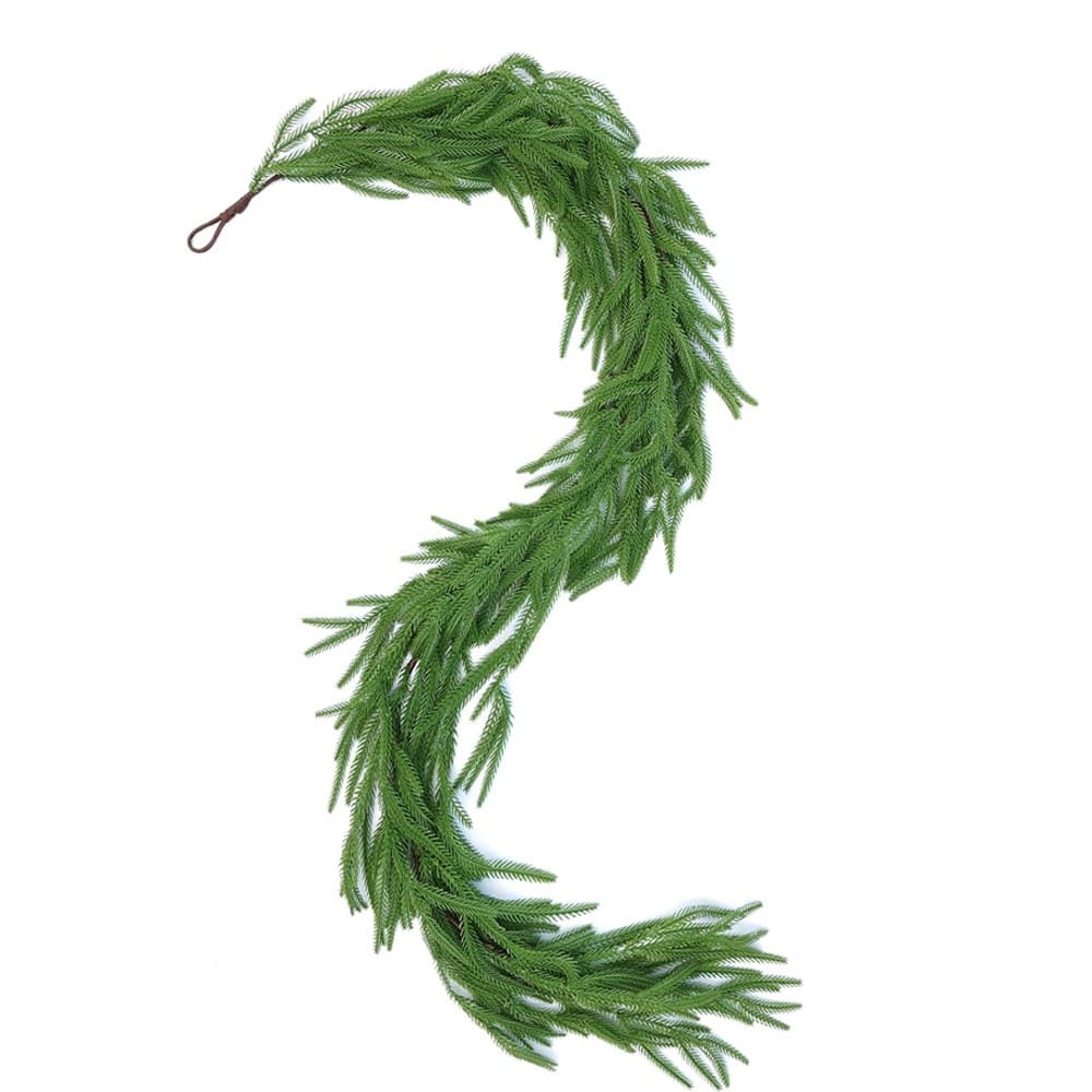 Realistic Norfolk Pine Garland for Festive Home Decor - image 6