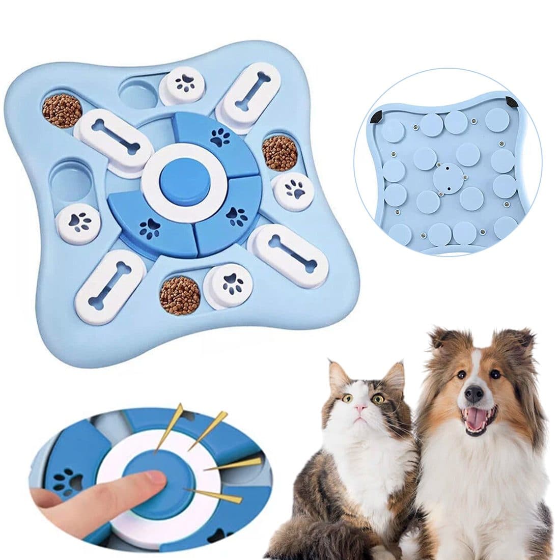 Dog Treat Puzzle Toy for Training and Slow Feeding
