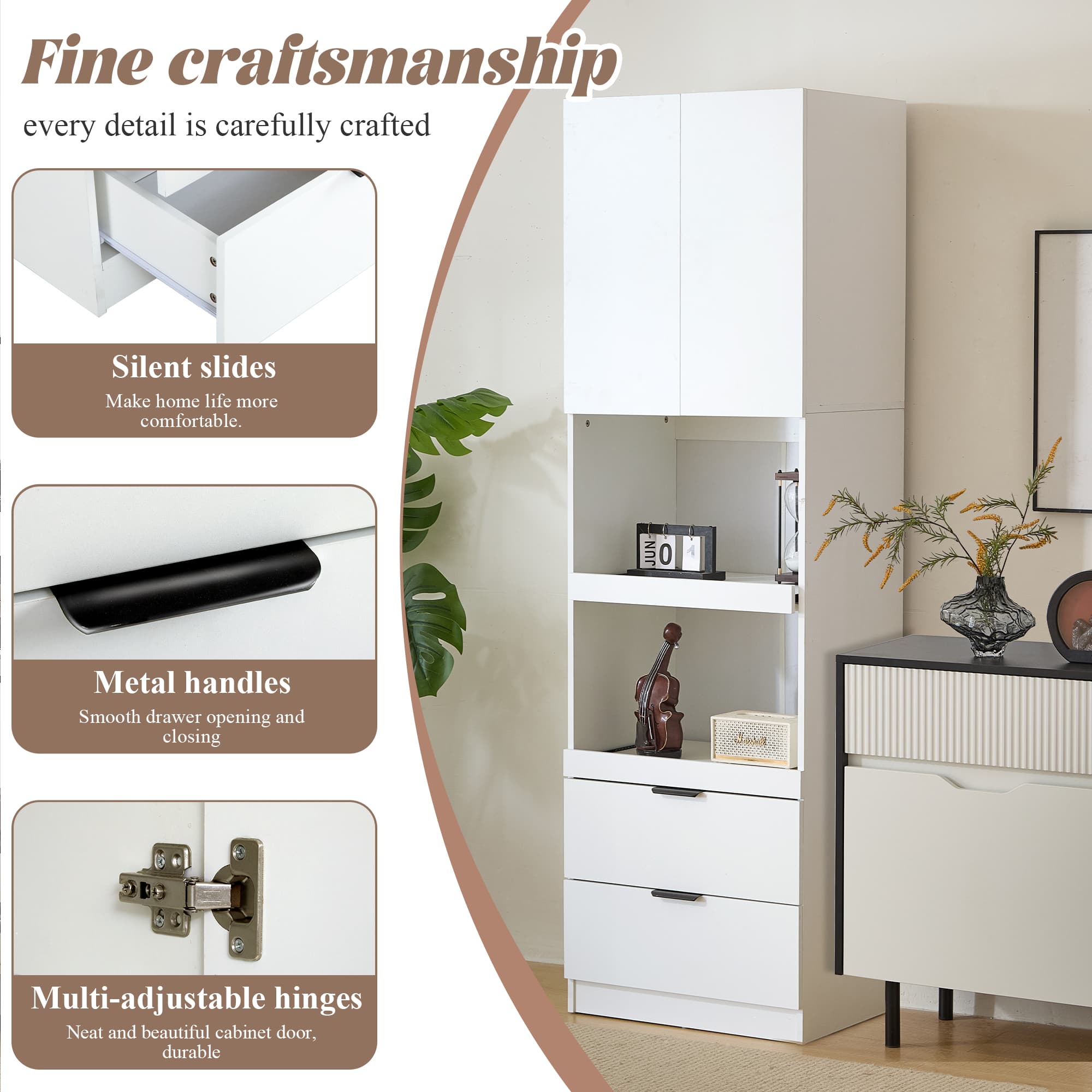 Multifunctional Storage Pantry - image 3