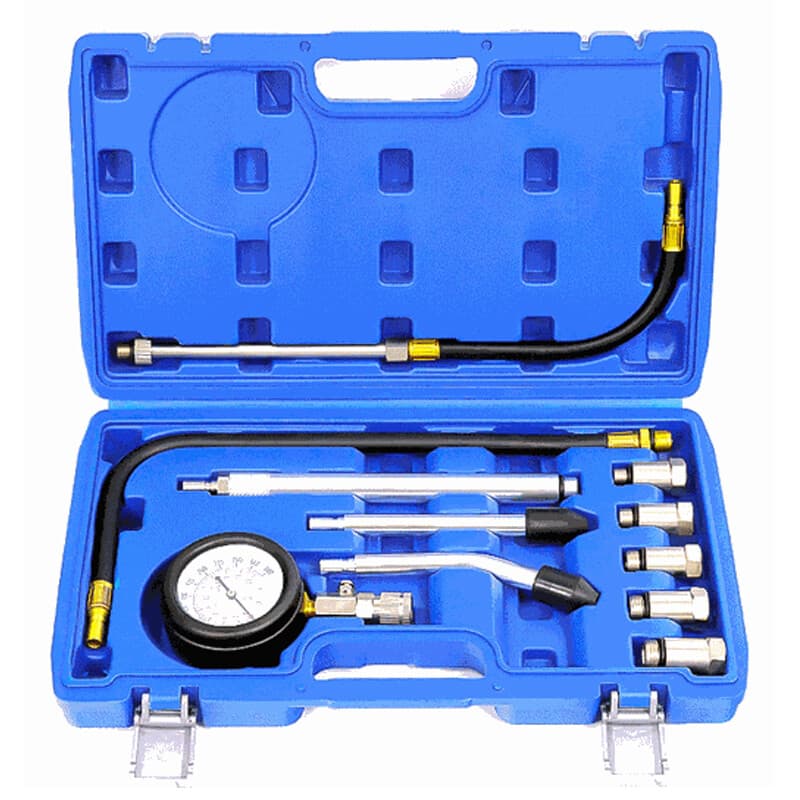 11 Piece Petrol Engine Compression Tester Kit - image 1