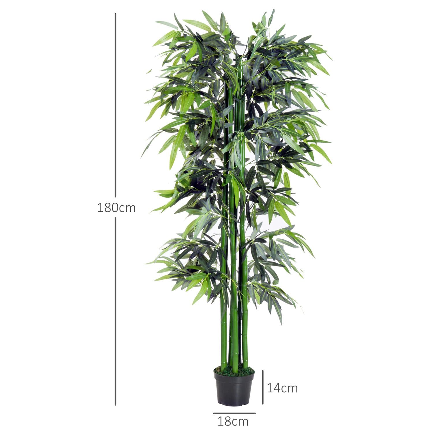 Lifelike 6ft Artificial Bamboo - image 2