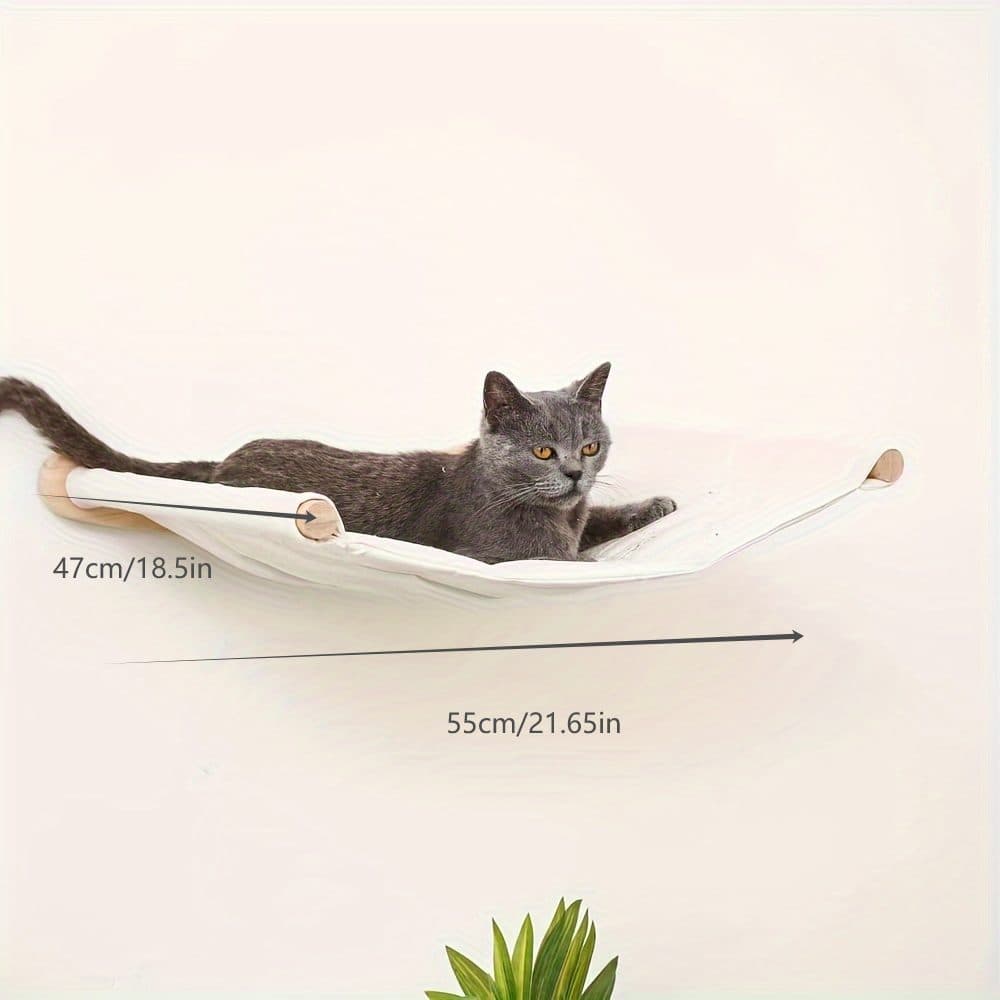 Wall-Mounted Cat Tree with Sisal Scratching and Climbing Tube - image 3