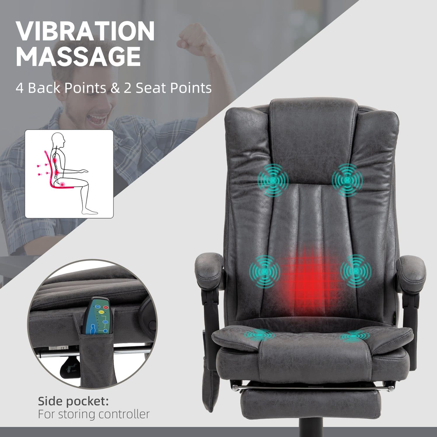 Vinsetto Heated Massage Chair - image 5