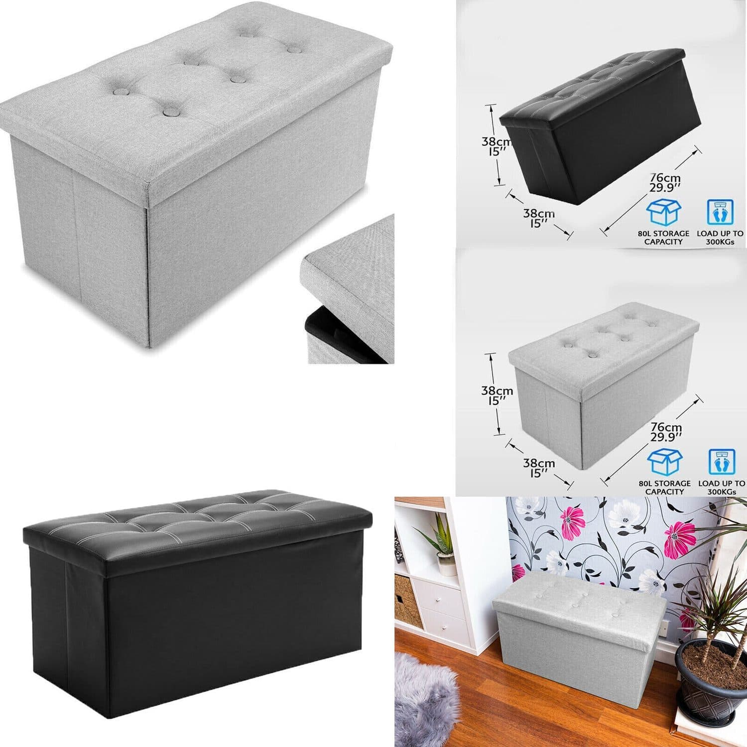A Tufted Storage Ottoman That Doubles as a Seat - image 6