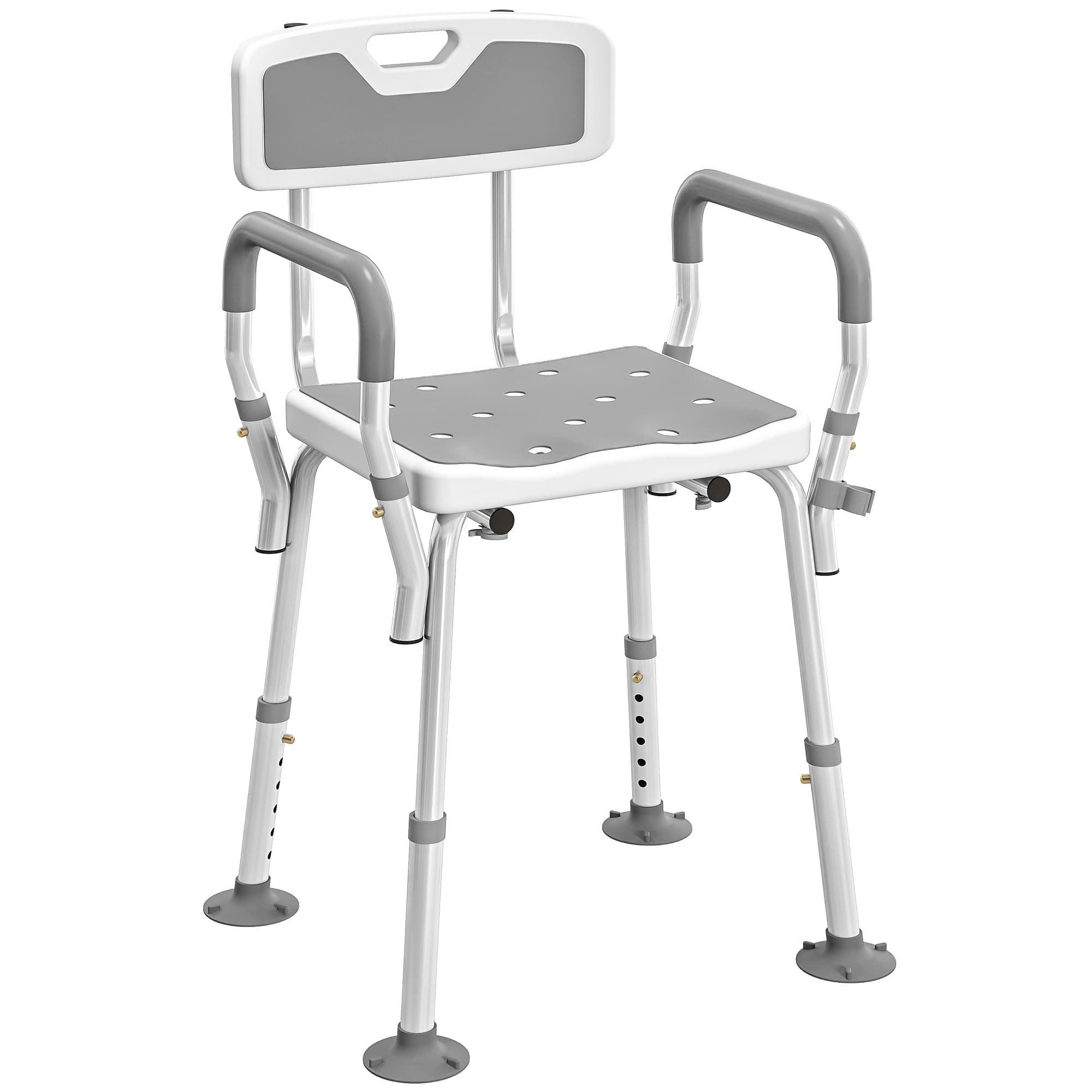 Comfort with Our Adjustable Padded Shower Chair