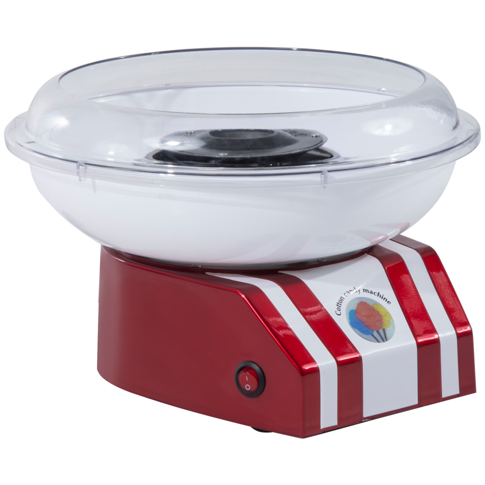 Make Candyfloss at Home with This 550W Retro Candyfloss Machine - Red