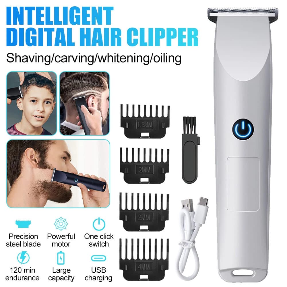 Electric Beard Shaver & Trimmer - USB Rechargeable - image 3