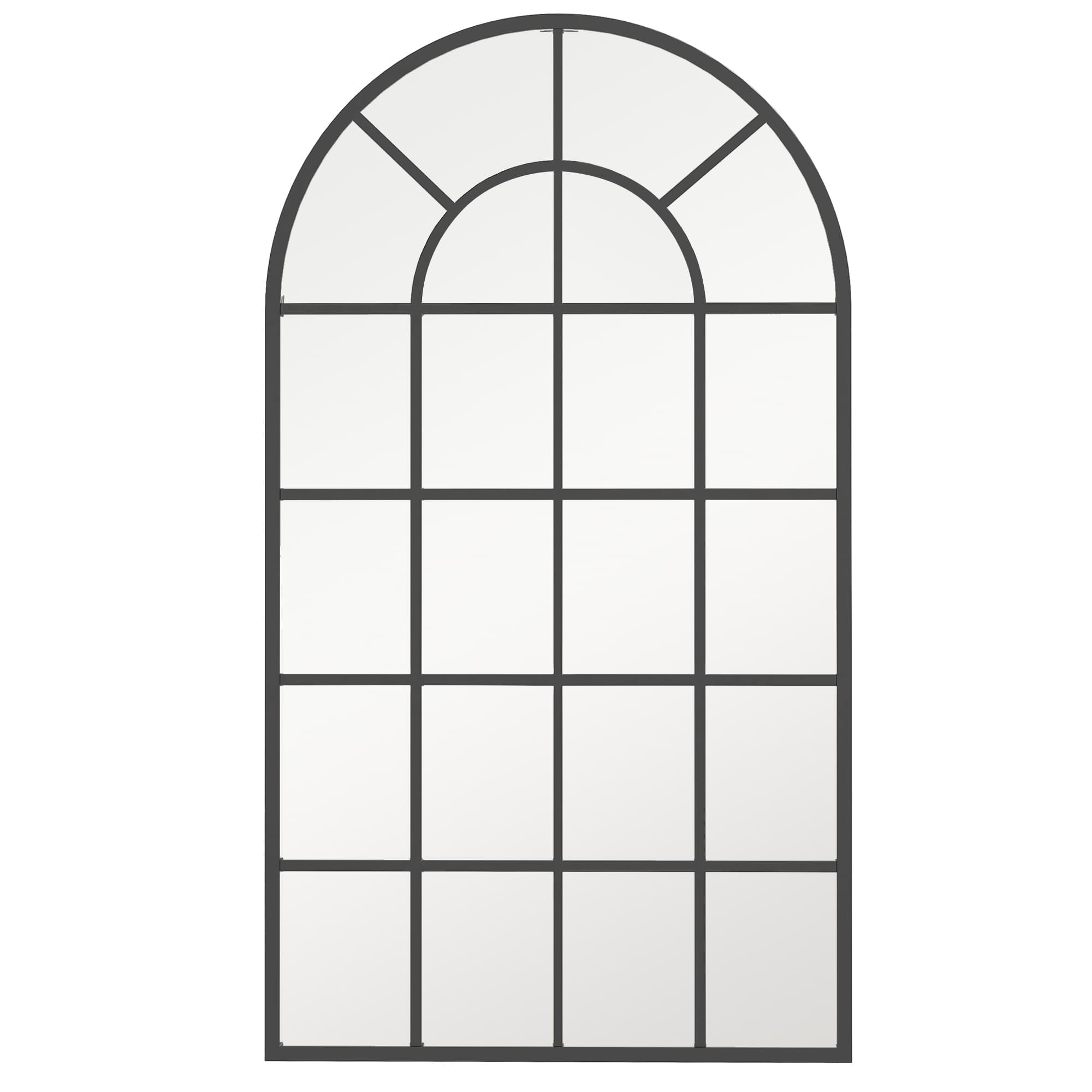 Arched Window Wall Mirror