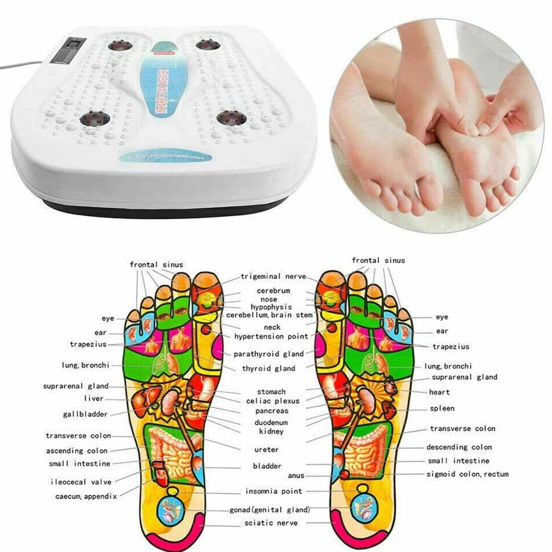 9-Mode Heated Vibration Massager for Feet and Legs - image 7