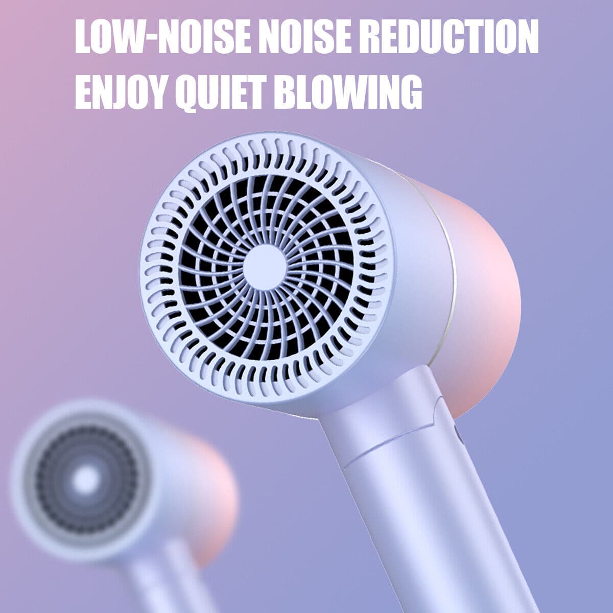 Foldable Compact Hair Dryer with Negative Ion Care - image 8