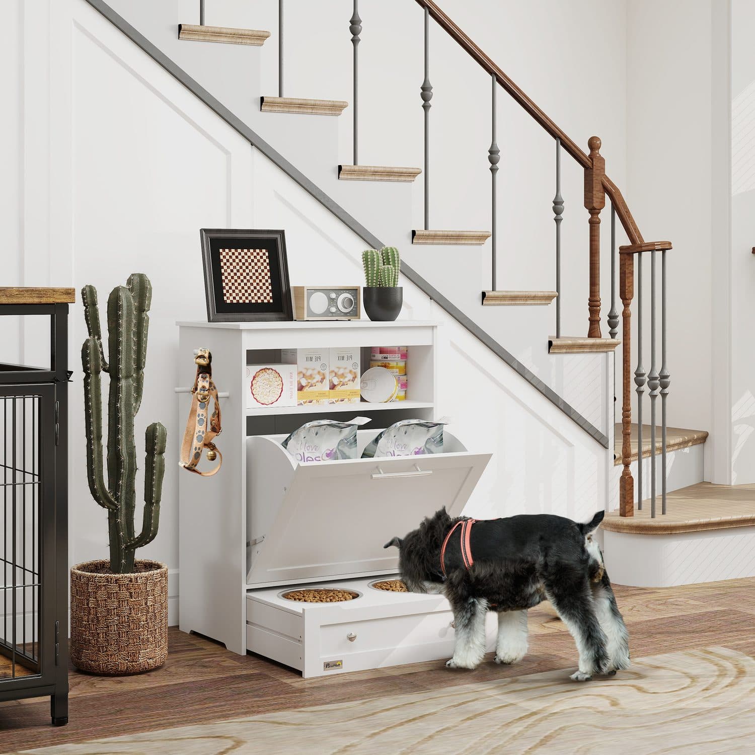Keep Pet Essentials Tidy with a Raised Feeder Cabinet - image 2