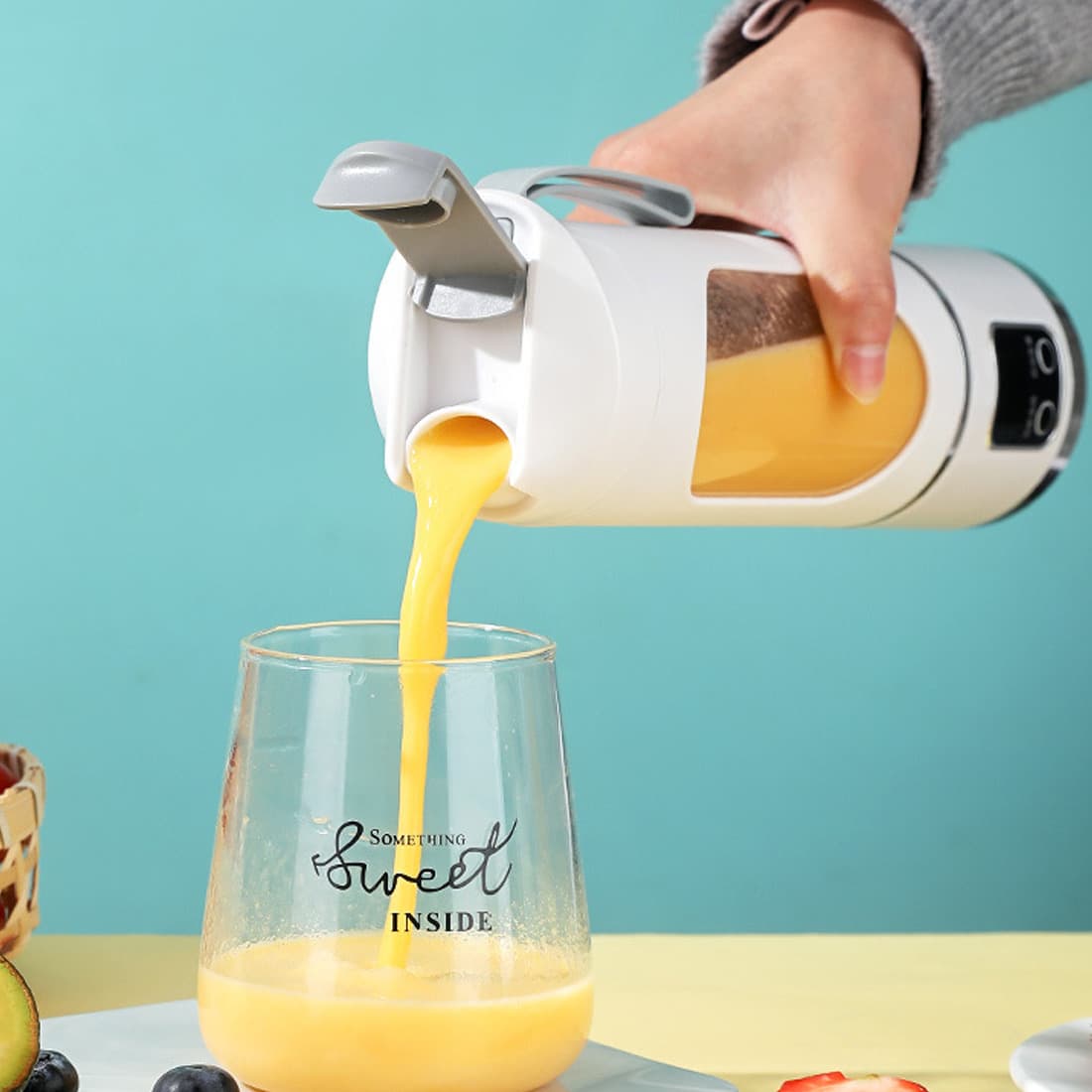 Portable USB Rechargeable Blender Cup – 450ml - image 2