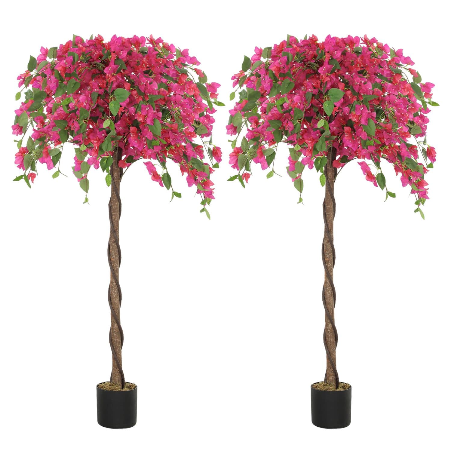 120cm Artificial Red Murraya Plants