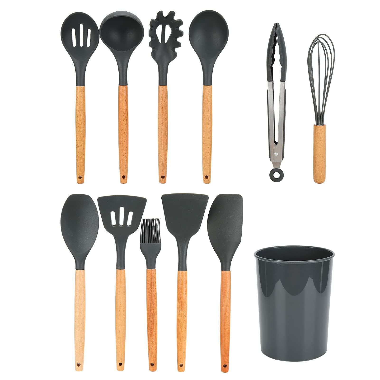 Silicone Kitchen Utensil Set for Non-Stick Cooking - image 8