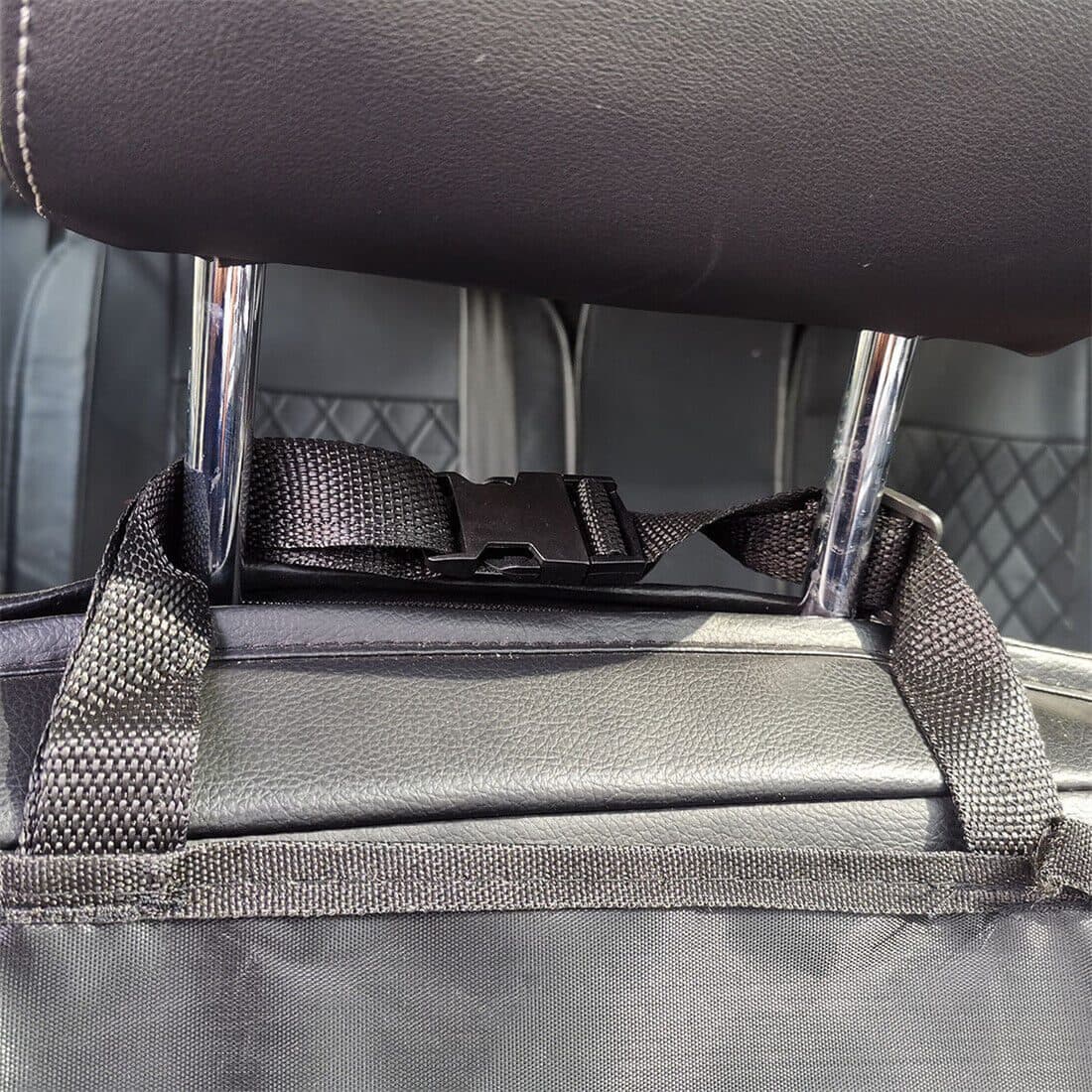 Non-Slip Waterproof Hammock Cover for Car Rear Seats - image 10