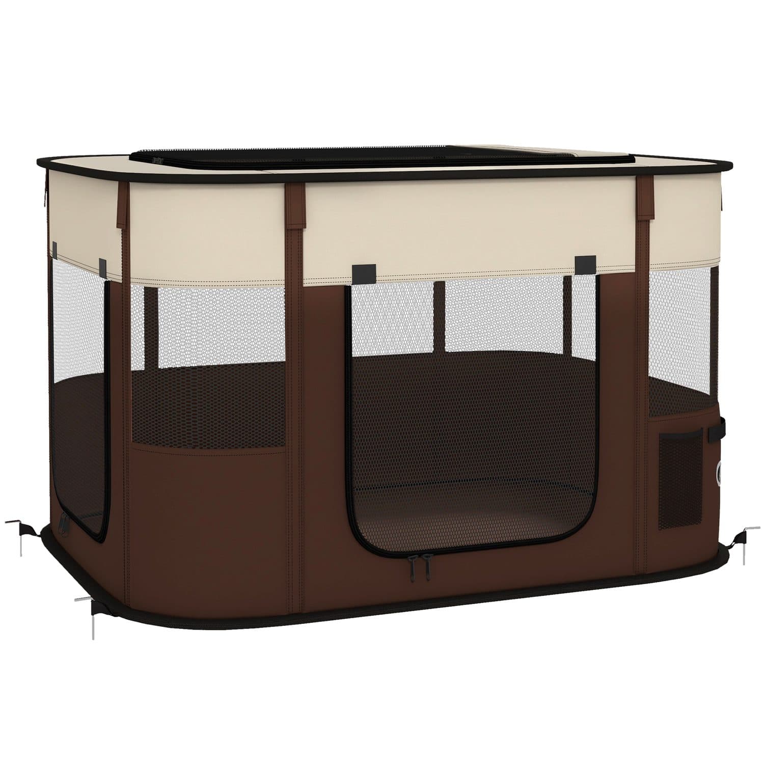 Foldable Pet Playpen for Indoor and Outdoor Use
