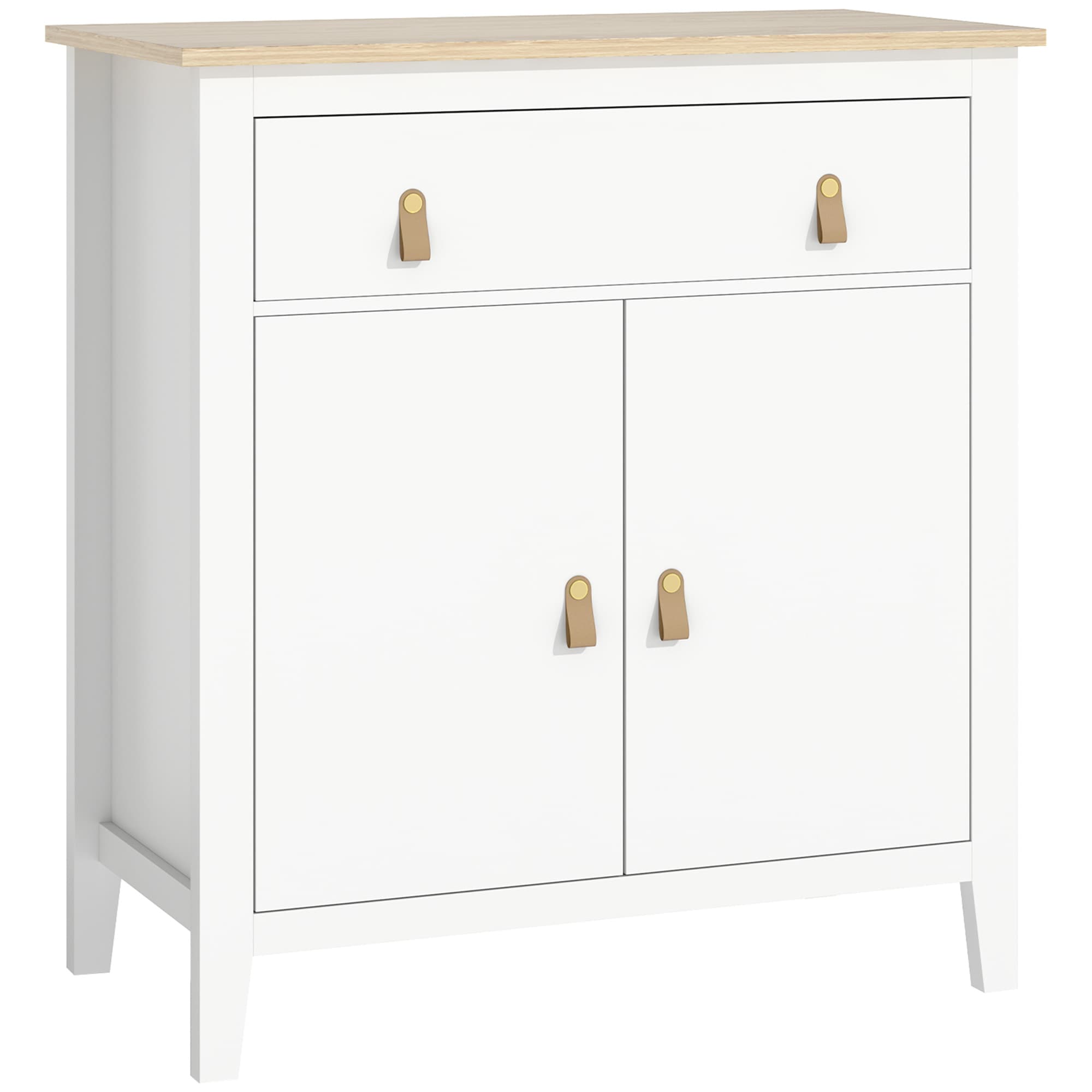 White Farmhouse Sideboard