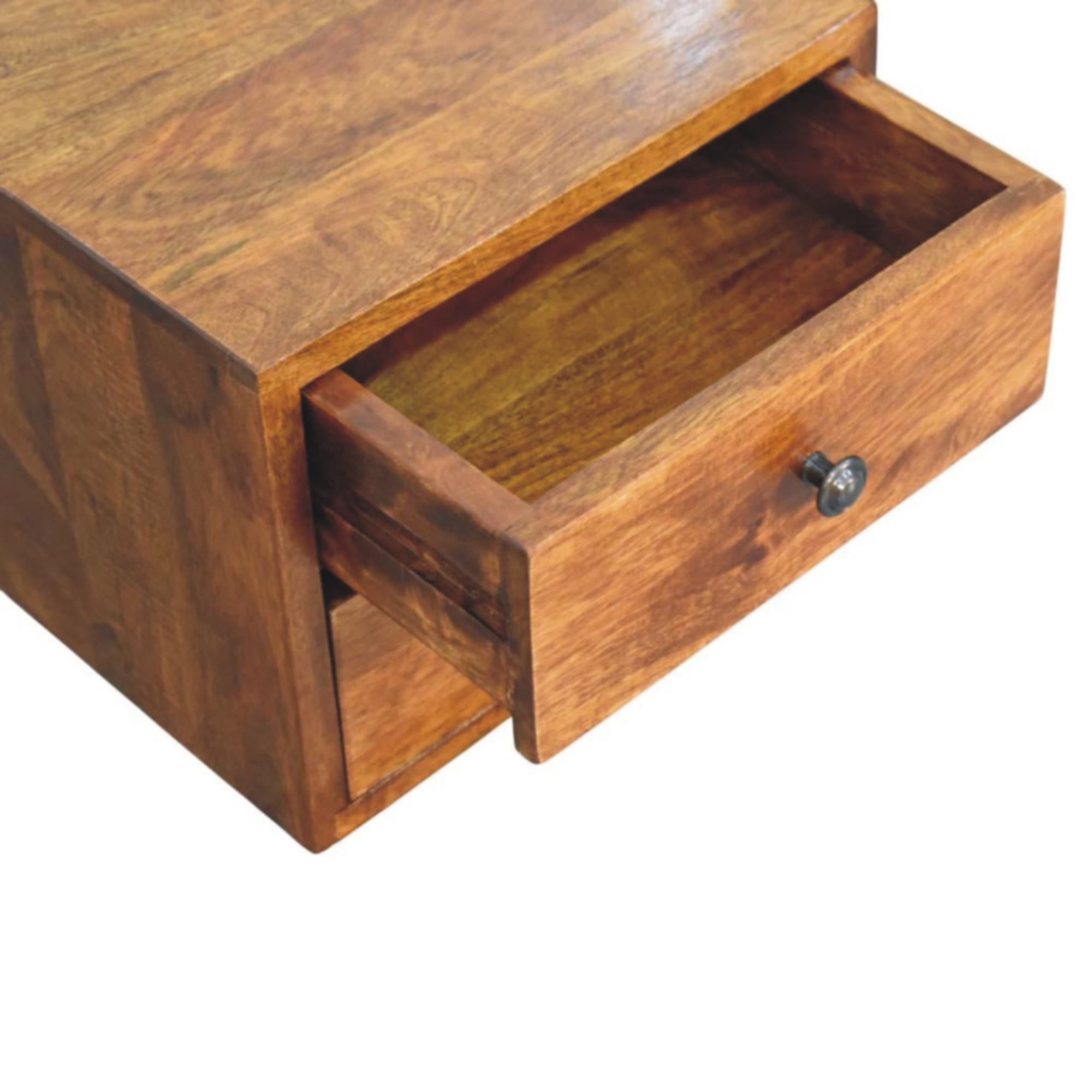 Solid Wood Floating Nightstand - image 1