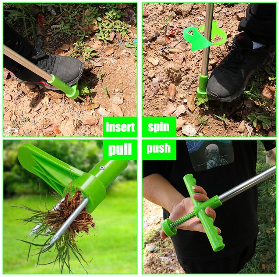 Standing Weed Puller for Lawns and Borders - image 1