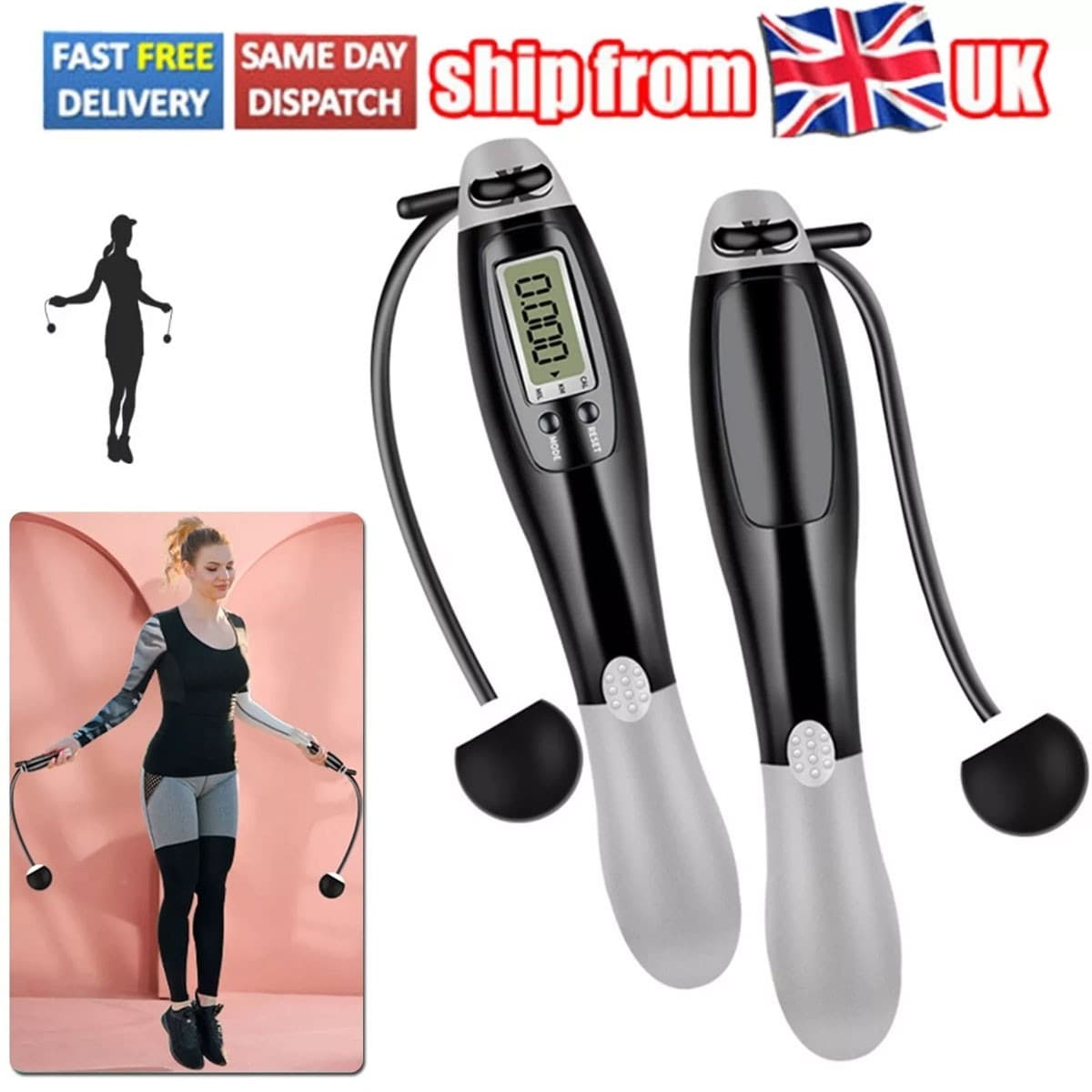 Skip Anywhere with a Cordless Rope That Counts Your Laps - image 7