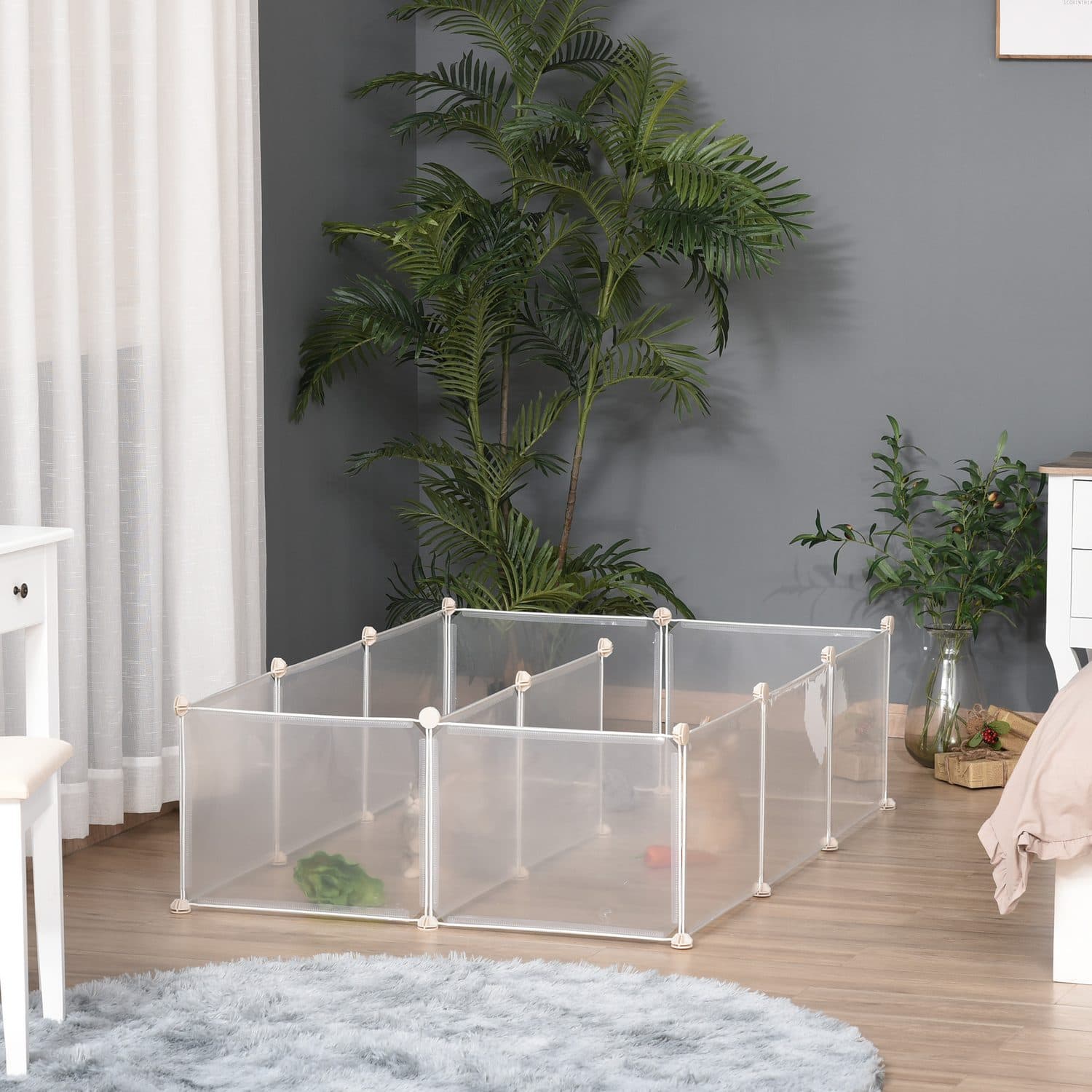 PawHut DIY Small Animal Playpen, 12 Panels - image 3