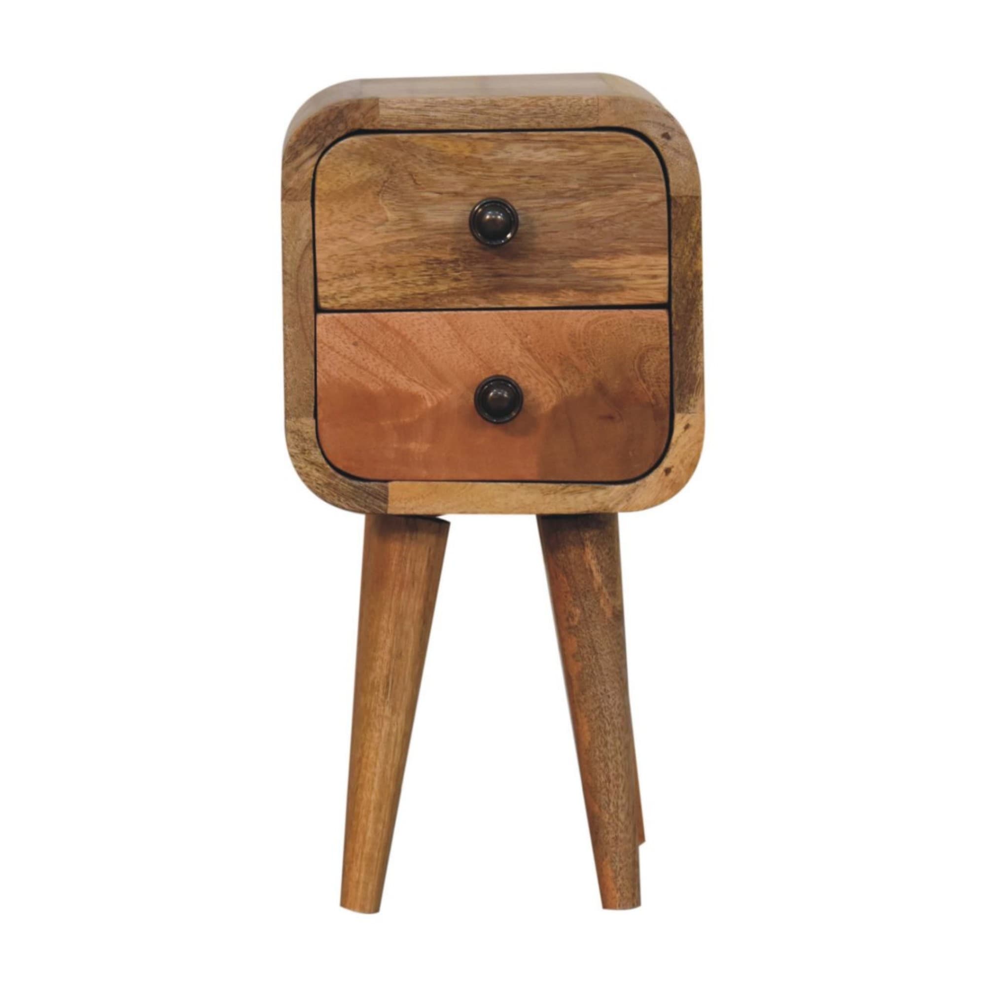 Compact Solid Wood Bedside Table for Small Spaces - image 5