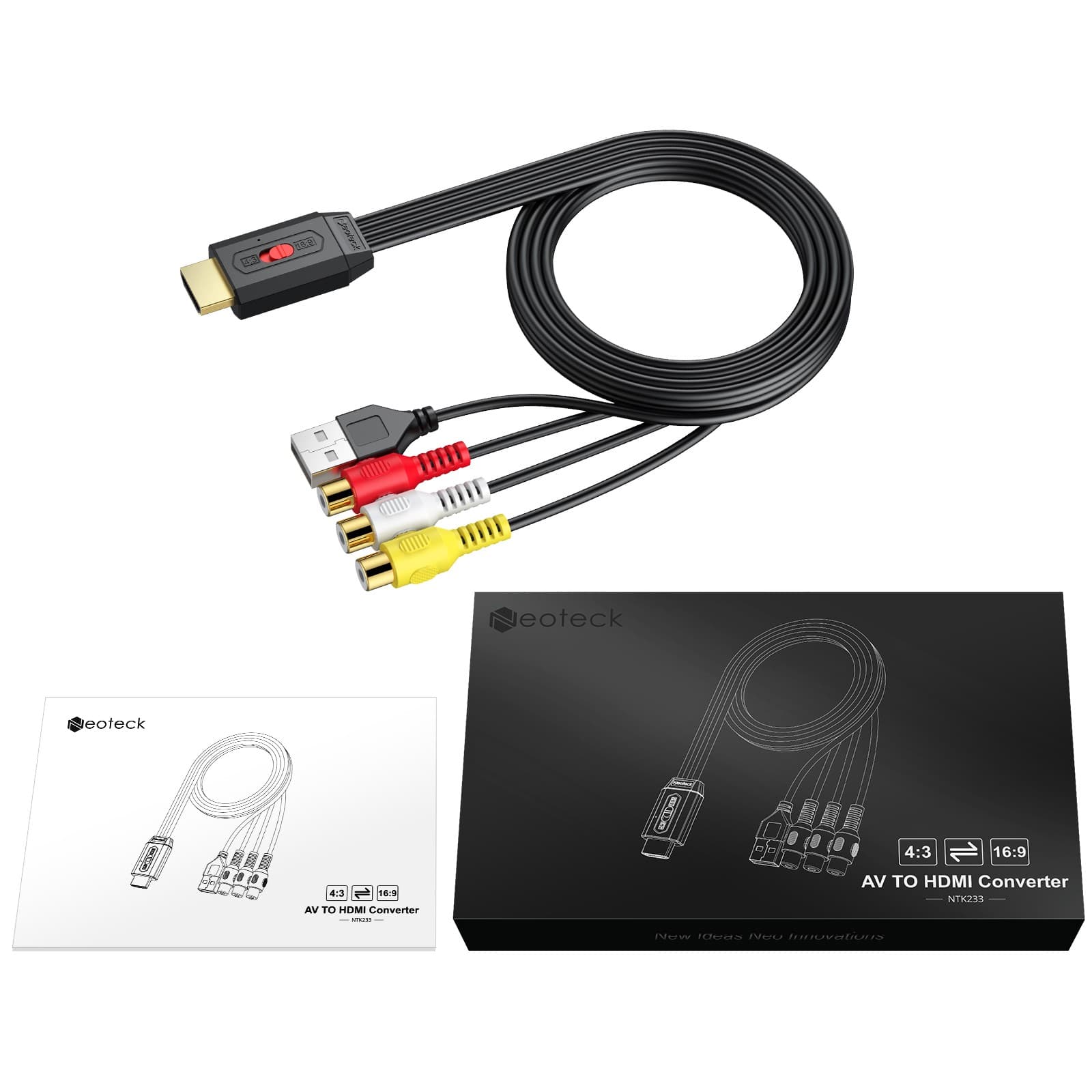 Connect Legacy AV Equipment to Any HDMI Display