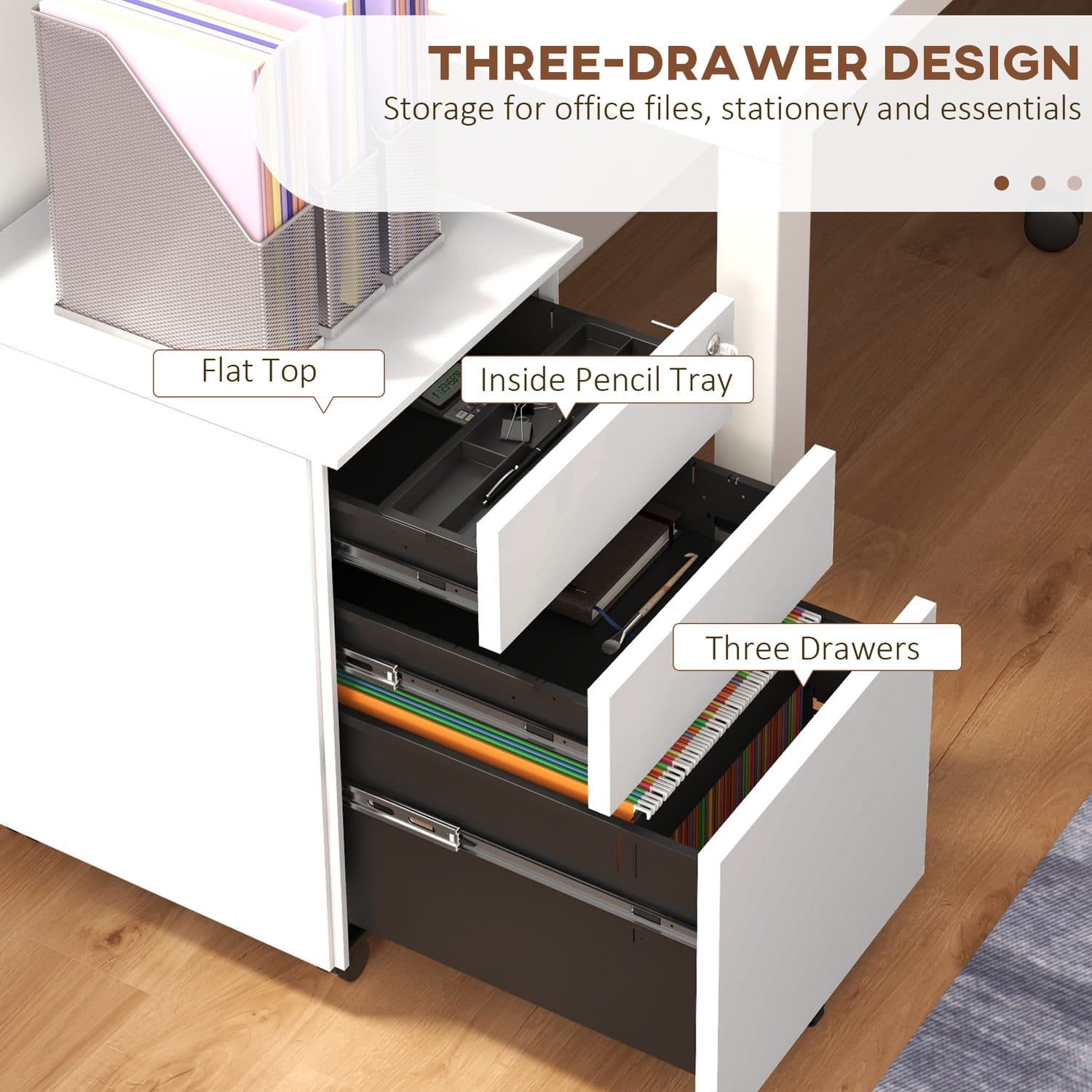 Secure 3-Drawer Cabinet - image 2