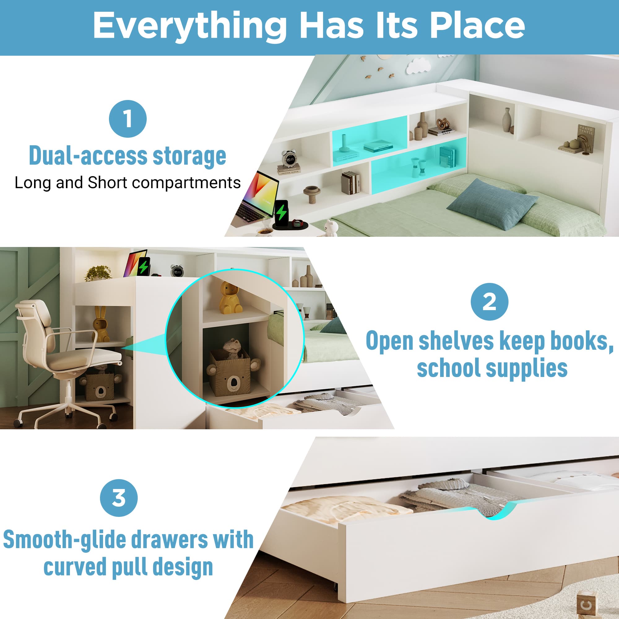 The Ultimate All-in-One Daybed, Desk & Storage Solution - image 5