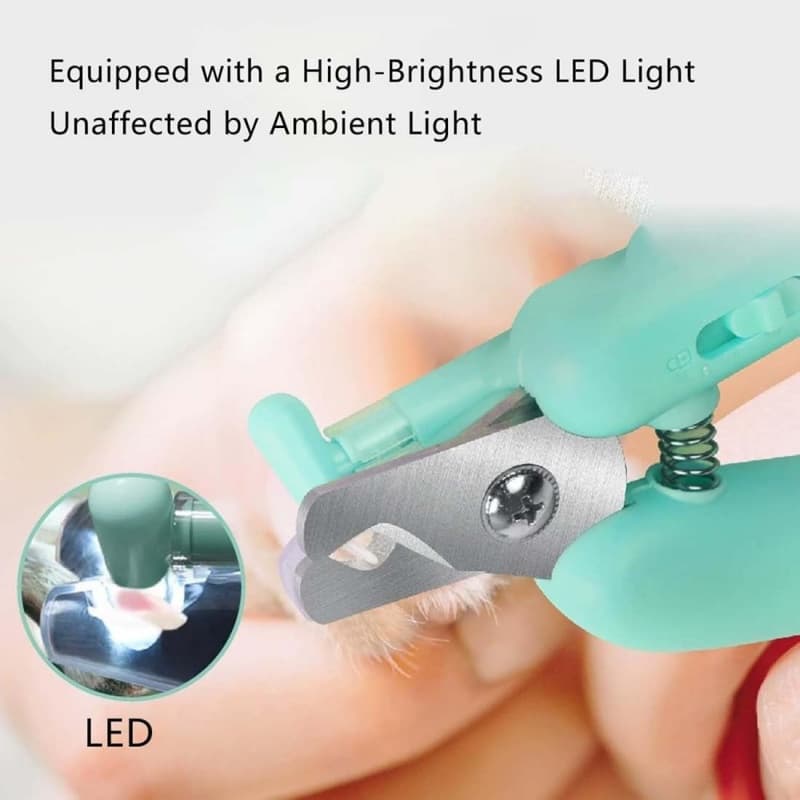 2-in-1 Pet Nail Clipper and Grinder with Built-In Light - image 6