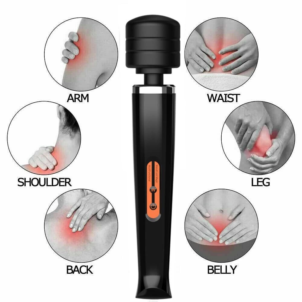 Rechargeable Massage Wand with 10 Vibration Speeds - image 10