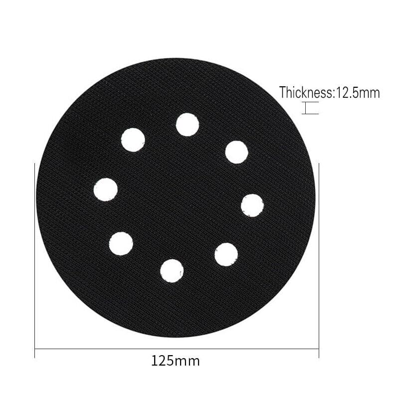 Soft 125mm Interface Pads for Smoother Sanding - image 1