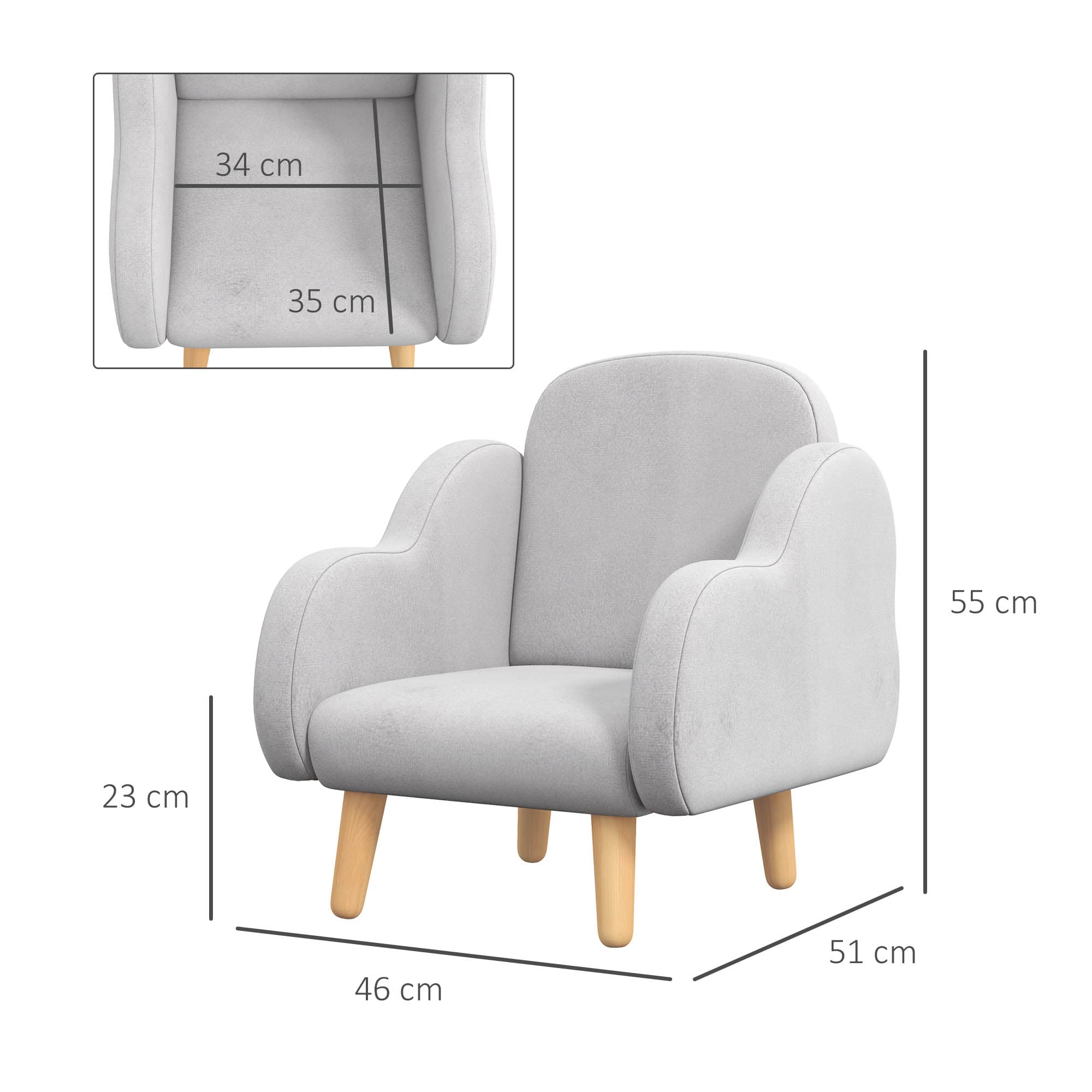 ZONEKIZ Cloud Armchair - image 4