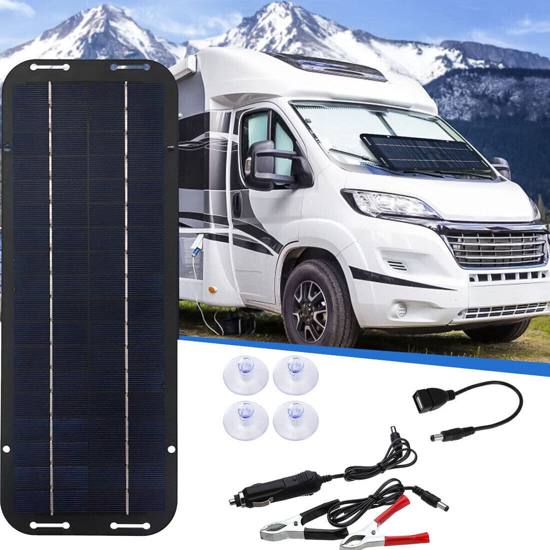 Maintain 12V batteries with a compact 30W solar panel - image 8