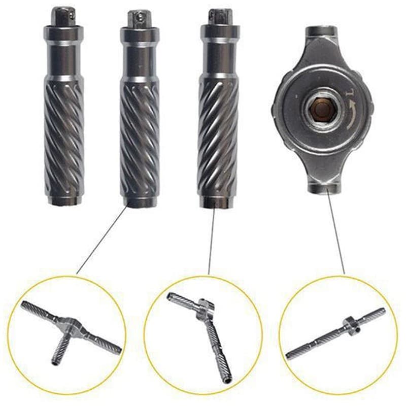 30-in-1 Magnetic Ratchet Screwdriver Set — 28 Precision Bits - image 4