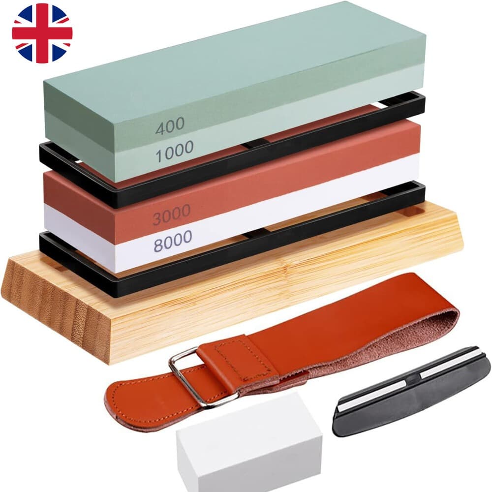 Sharpen Any Knife with a Complete Whetstone Kit - Corundum
