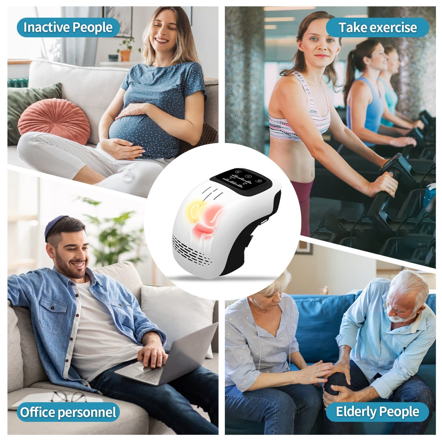 Soothe Tired Knees with Heat, Infrared & Vibration Massage - image 4