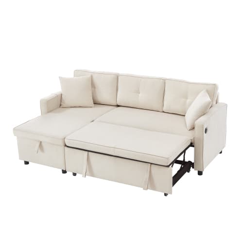 3-in-1 Reversible Sleeper Sofa