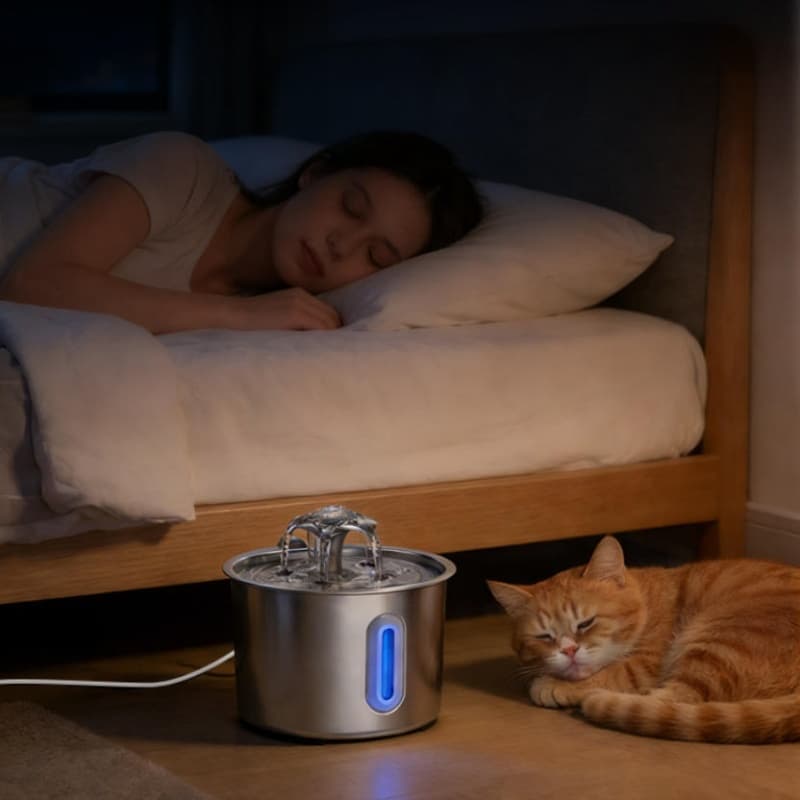 2.2L Automatic Pet Water Fountain with Flowing Design - image 8