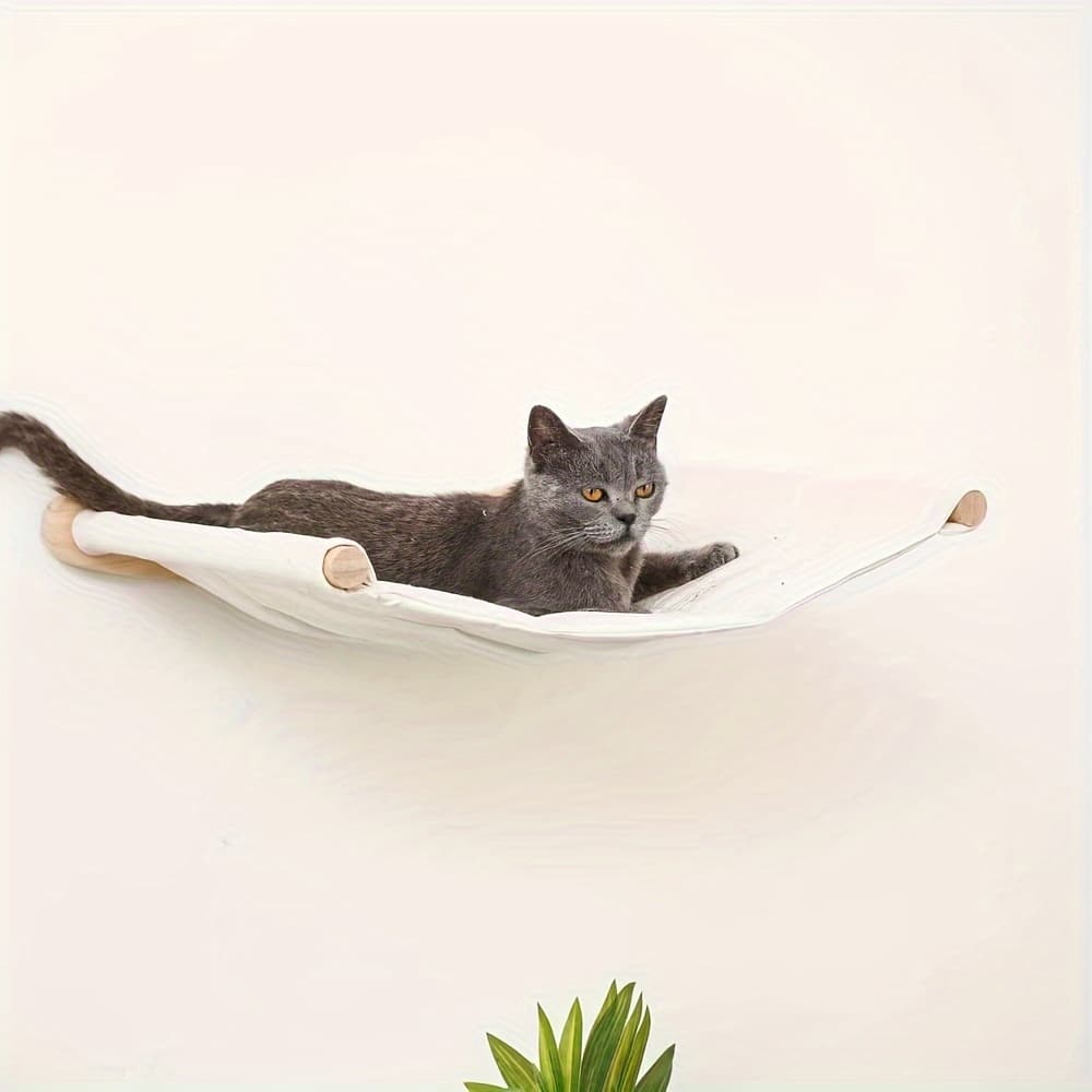 Wall-Mounted Cat Tree with Sisal Scratching and Climbing Tube - image 4