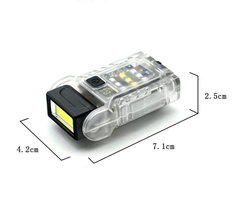 Pocket LED Work Light with COB Side Panel, Magnetic Base and Belt Clip - image 6