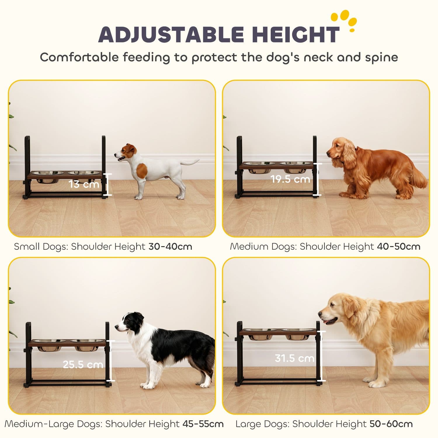 Keep Mealtimes Comfortable With a Height-Adjustable Dog Bowl Stand - image 2