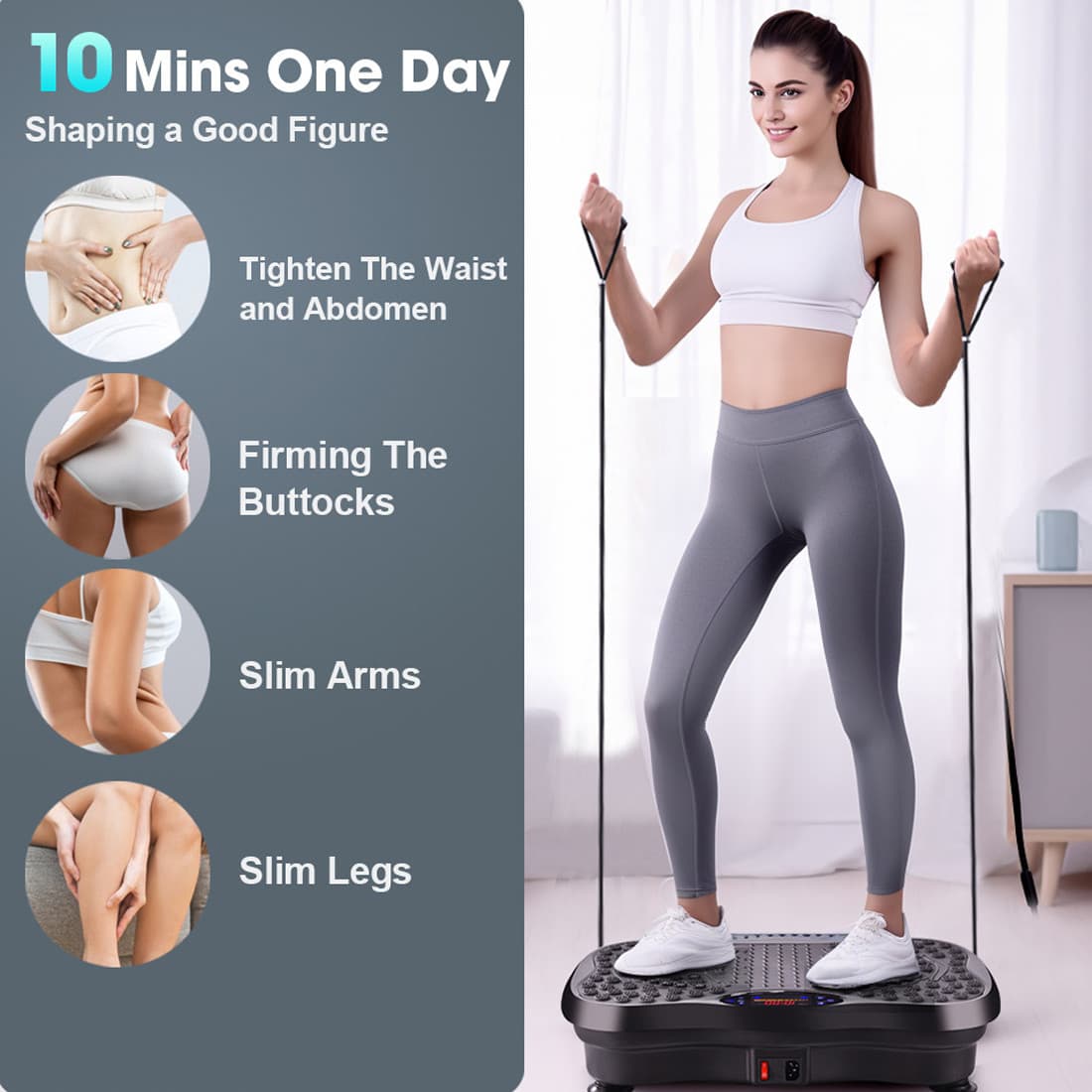 Vibration Plate Exercise Machine for Home Workouts - image 1