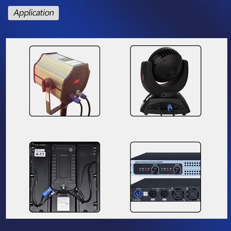 10 Piece Blue Electrical Connector Set - image 8